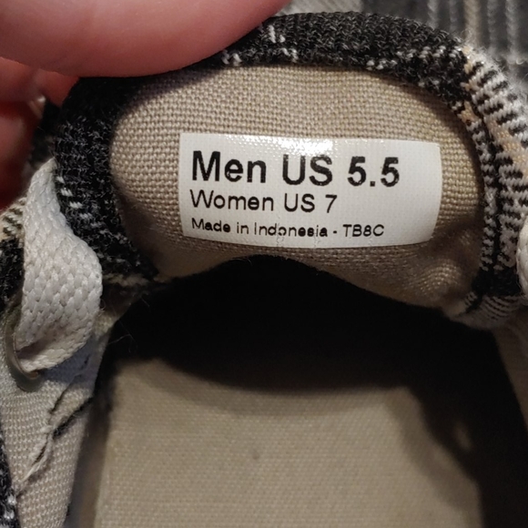 Flannel Plaid Vans - Picture 6 of 6